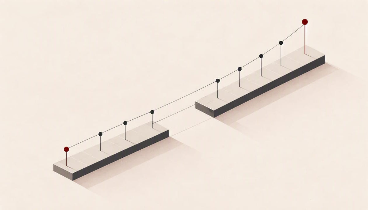 Abstract tuning intervals widen across geometric planes